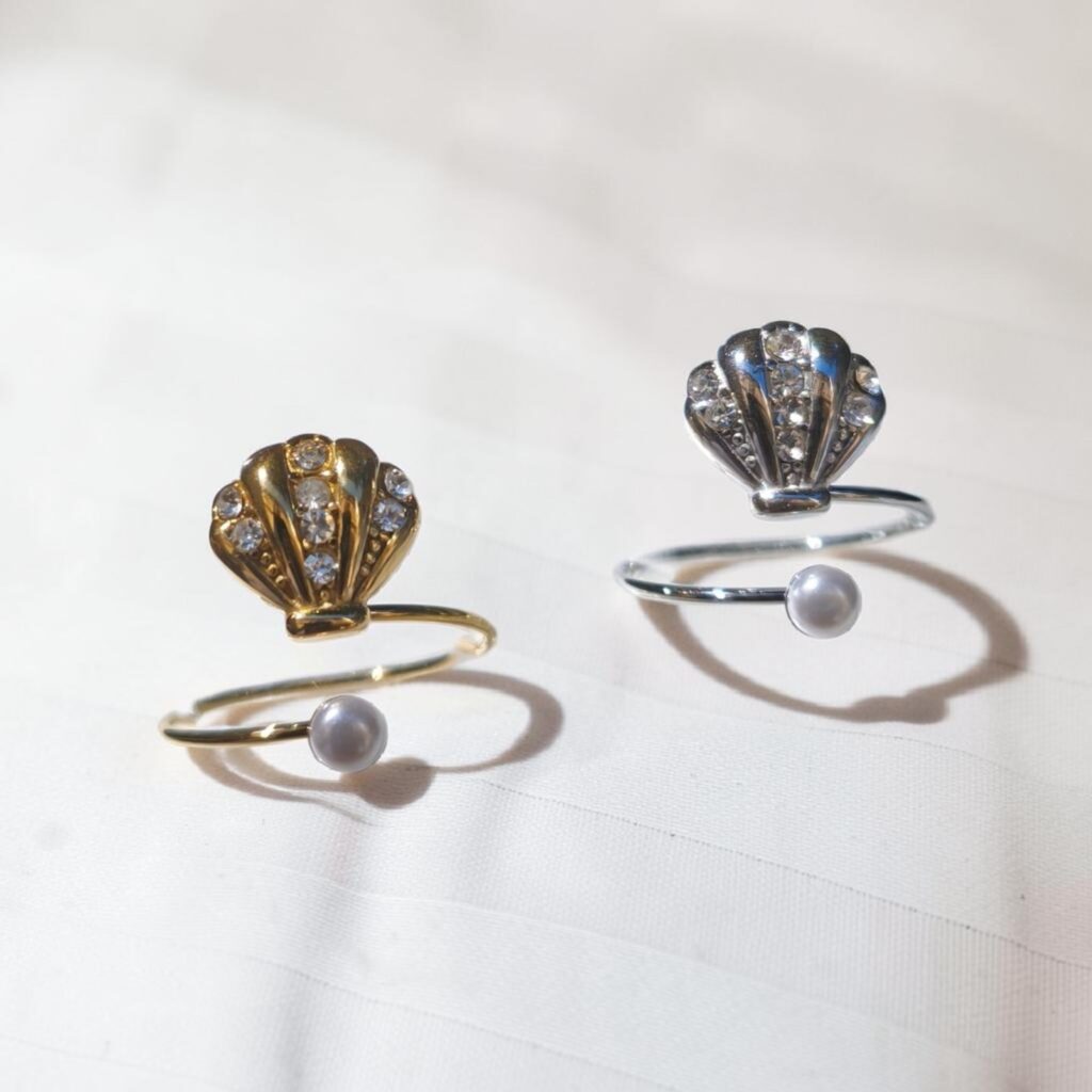 bague coquillage