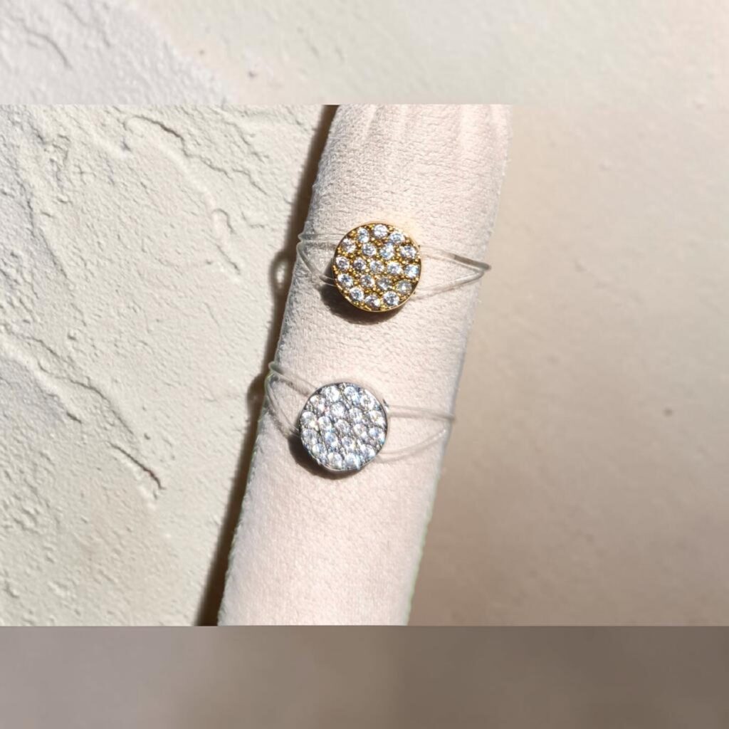 bague élastique transparent
