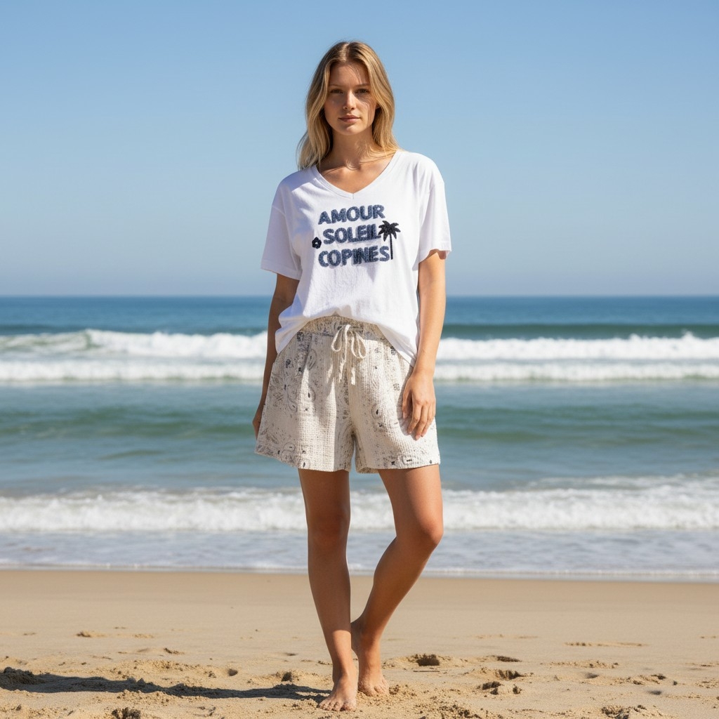 tee shirt gaz de coton