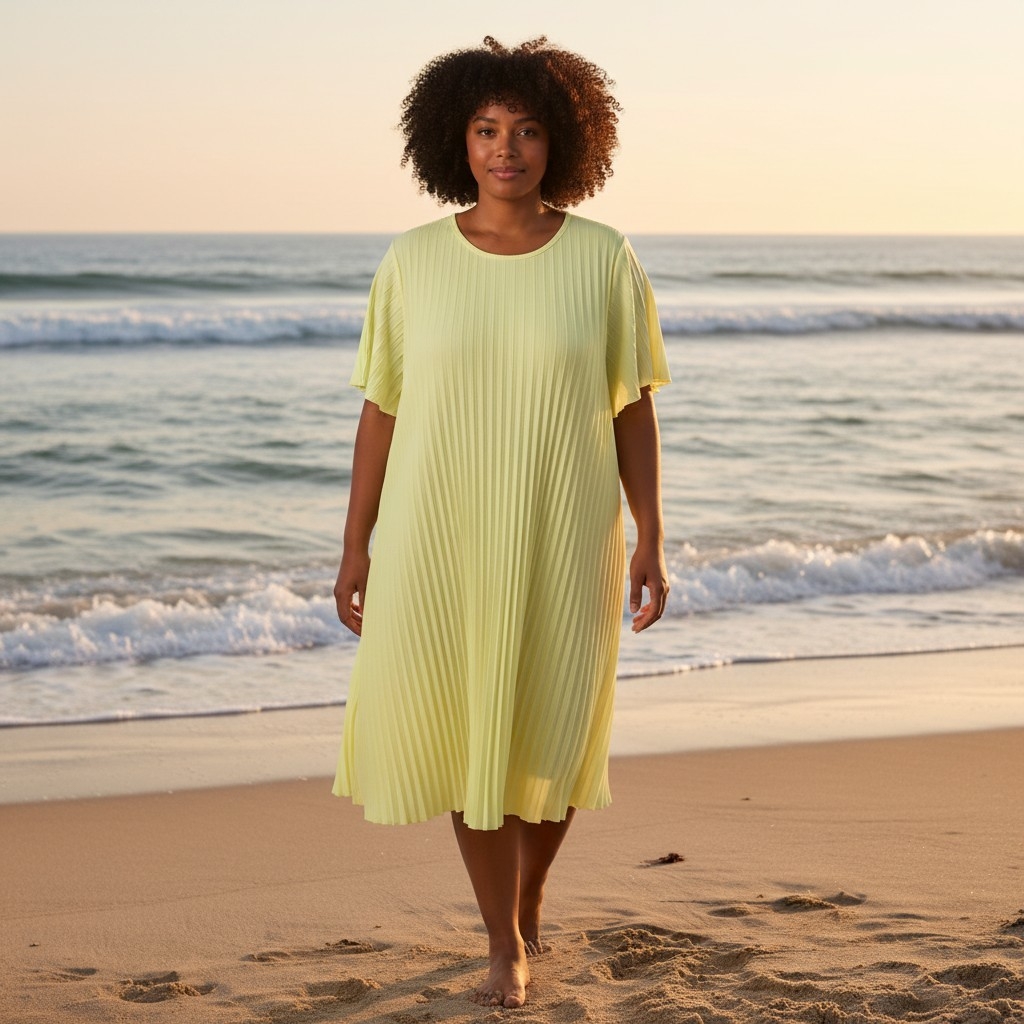 robe courte élastique
