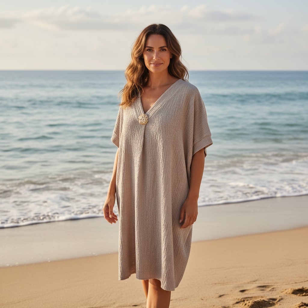 robe courte élastique